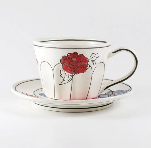 Molly Hatch Floral Tea Cup...