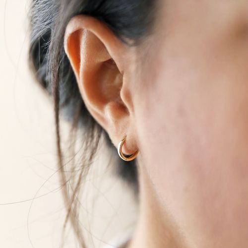 Tiny Gold Sterling Silver...