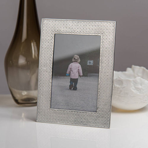 Kiriko Pewter Photo Frame