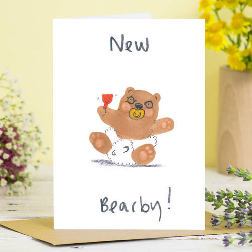 New Baby Bear Card