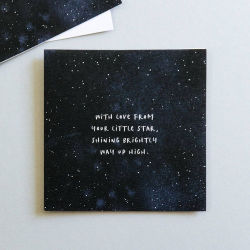 'Little Star' Card From Heaven