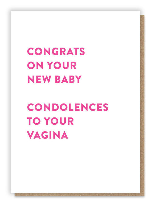 Congrats And Condolences Card