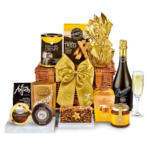 Gosforth Food And Drink Hamper With Prosecco