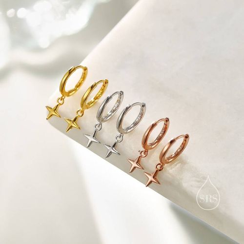 Sterling Silver Tiny Four...
