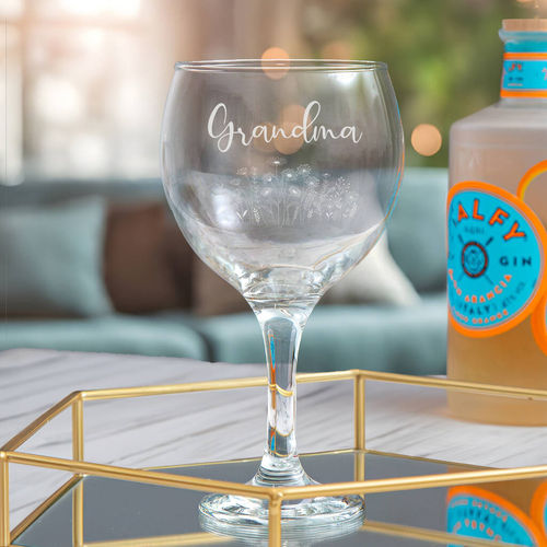 Personalised Floral Name Gin...