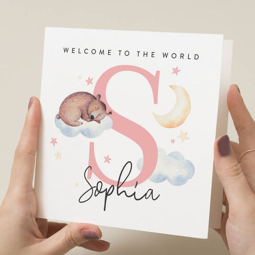 Personalised New Baby Card...