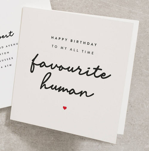 Partner Birthday Card