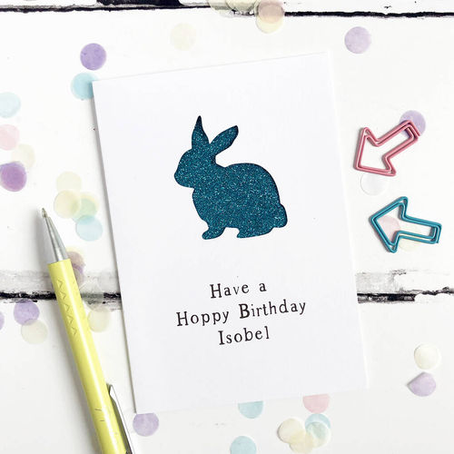 Personalised Birthday Rabbit...