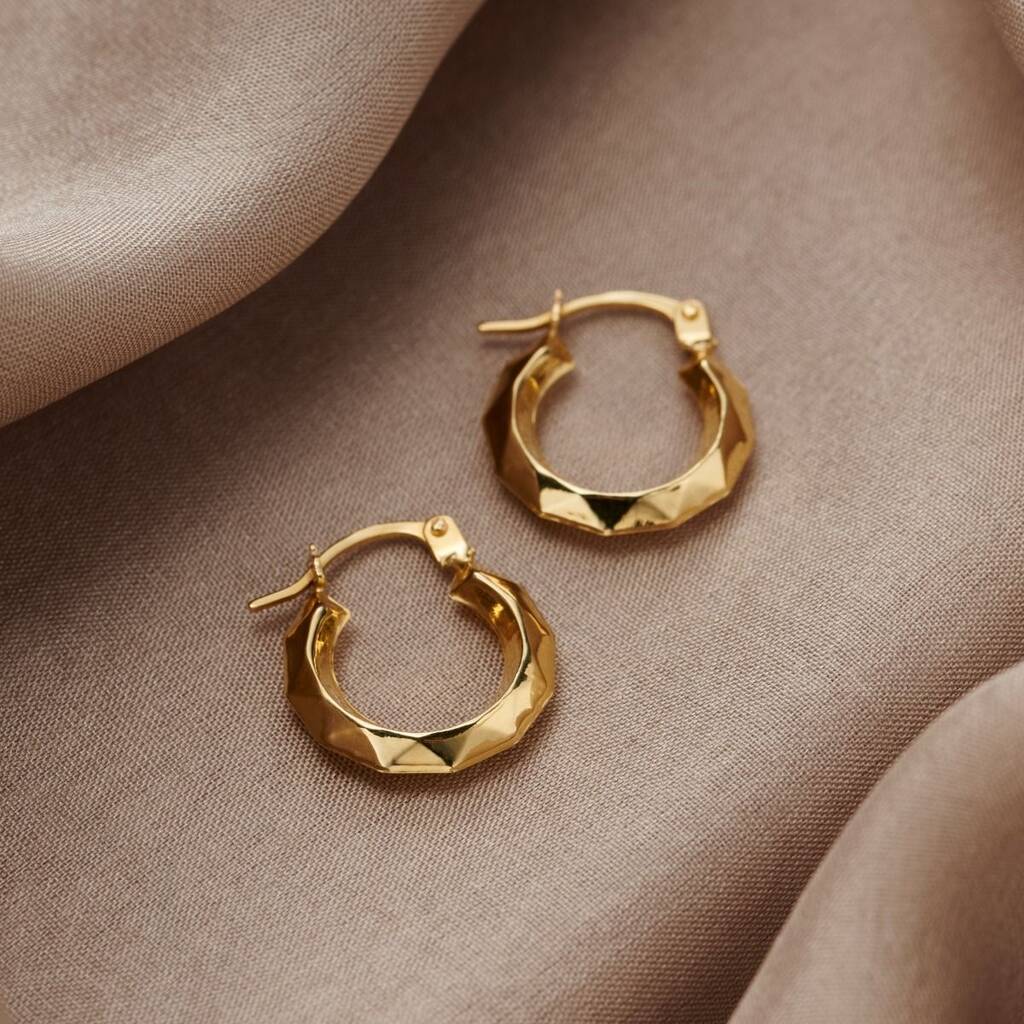 9ct gold creoles deals