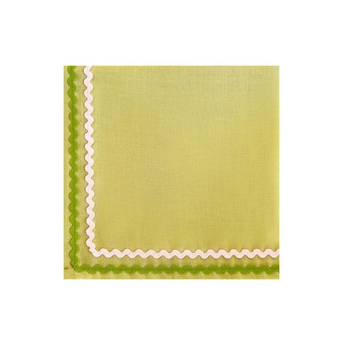 Green Linen Napkins, Set Of...