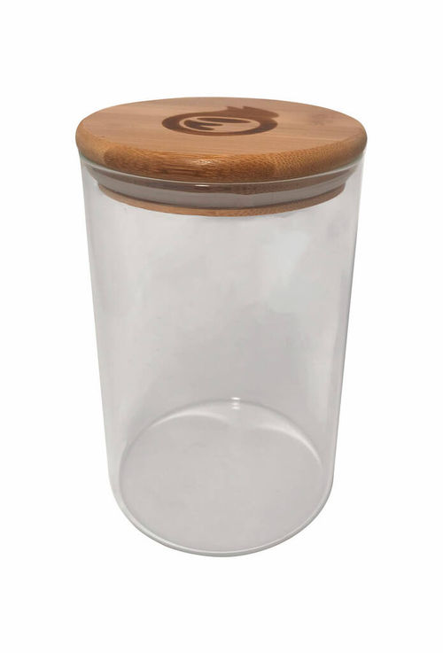 Strong Glass Storage Jar With...