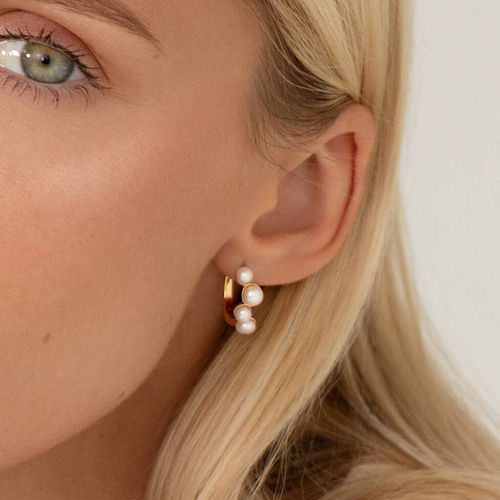 Sterling Silver Or Gold Pearl...