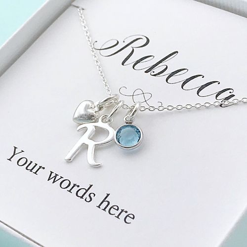 Personalised Birthstone And...