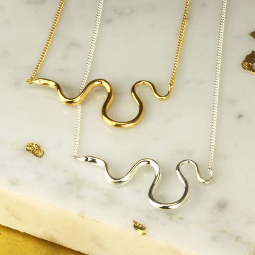 Snake Necklace With Optional...