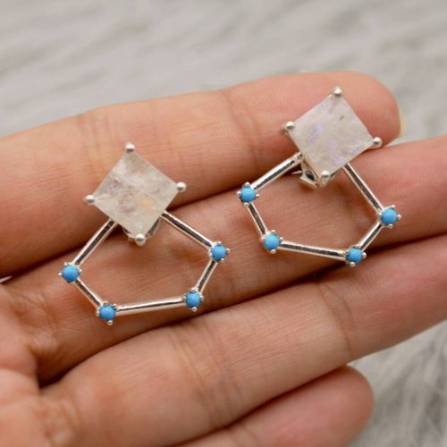 Raw Moonstone, Turquoise...