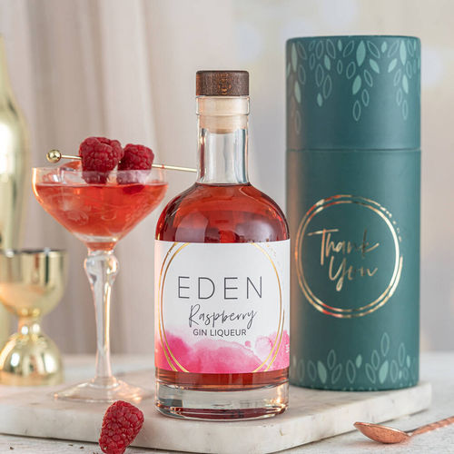 Raspberry Gin, Personalised...