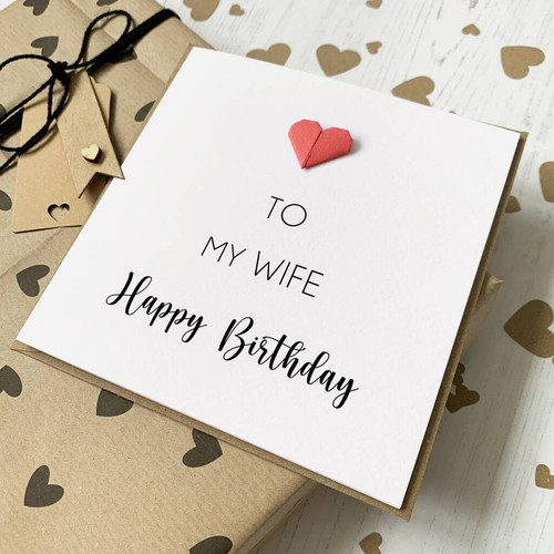 Birthday Card For Wife Any Age
