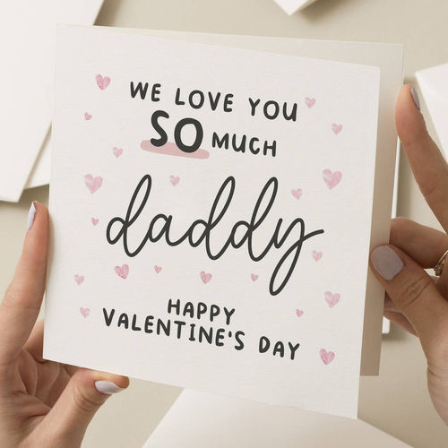 Valentine's Day Card Daddy