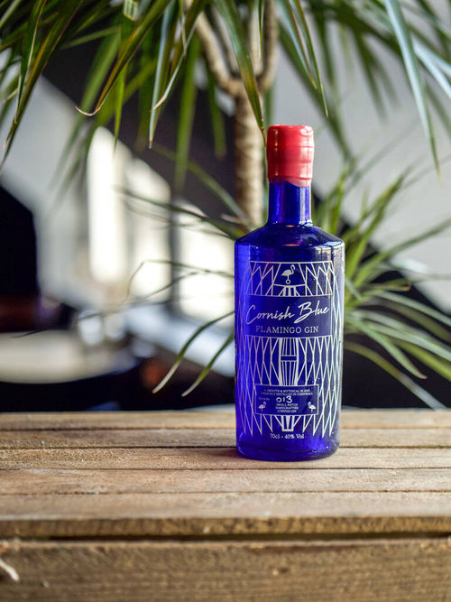 70cl Cornish Blue Flamingo Gin