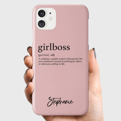 Personalised Girl Boss Phone...