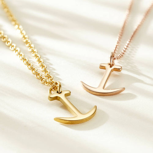 Personalised Anchor Necklace,...