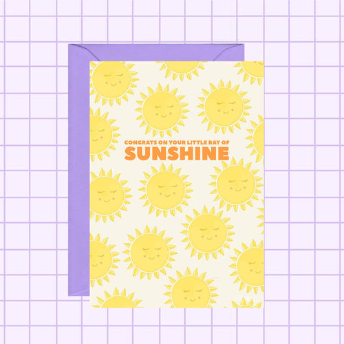 Baby Sunshine Card