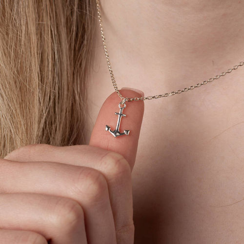 Sterling Silver Necklace With...