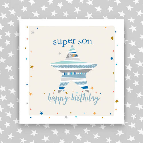 Super Son Birthday Card