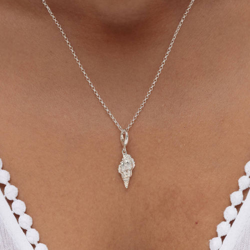 Sterling Silver Conch Shell...