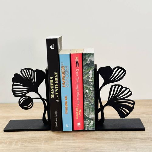 Gingkol Leafs Modern Bookends