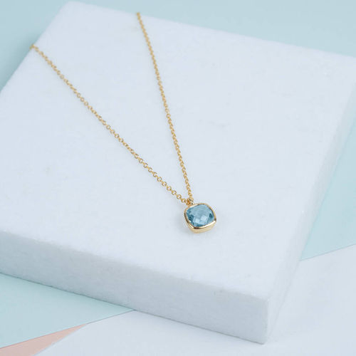 Brooklyn Blue Topaz And Gold...