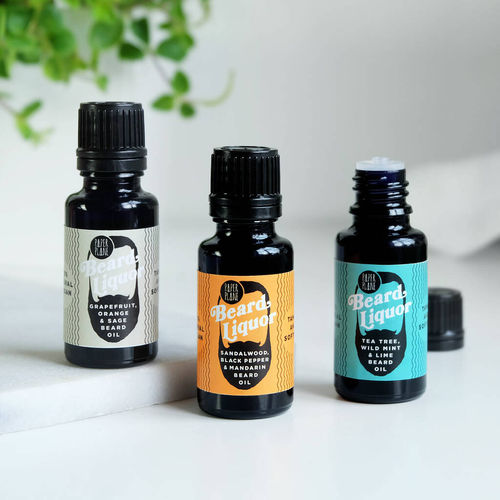 Beard Liquor Beard Oil Set Of...