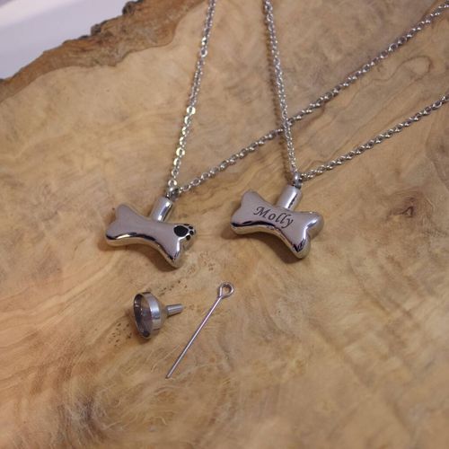 Personalised Bone Pet Urn,...