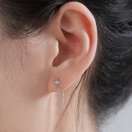 Starburst Cz Dangle Chain...