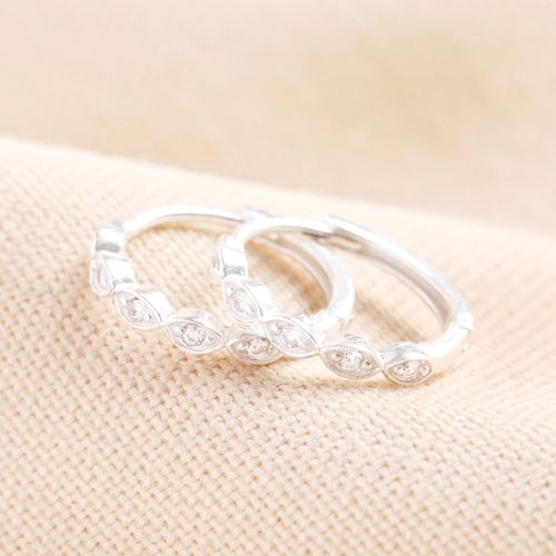 Sterling Silver Scalloped...