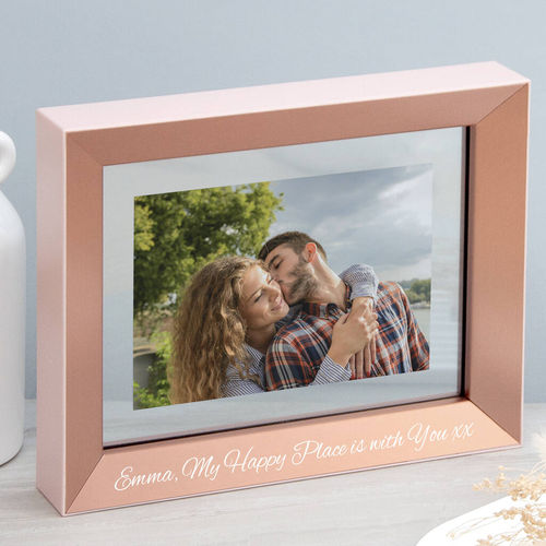 Personalised Rose Gold Plated...