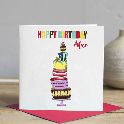 Personalised Birthday Card...