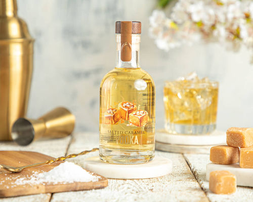 Salted Caramel Vodka Liqueur