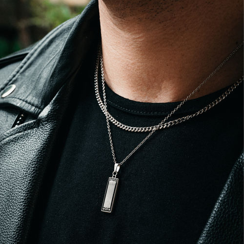 Silver Monolith Bar Stainless...