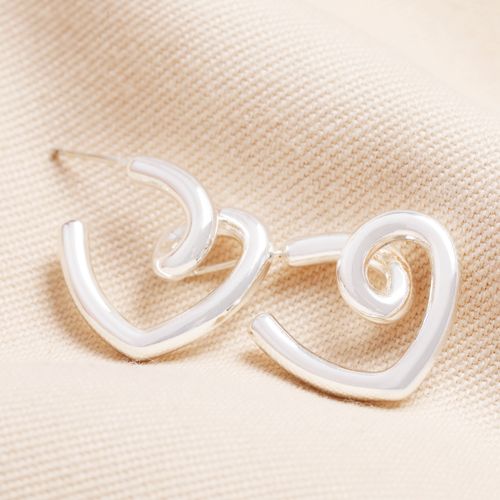 Large Scribble Heart Hoop...