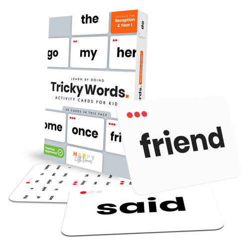 Tricky Words Flashcards For...