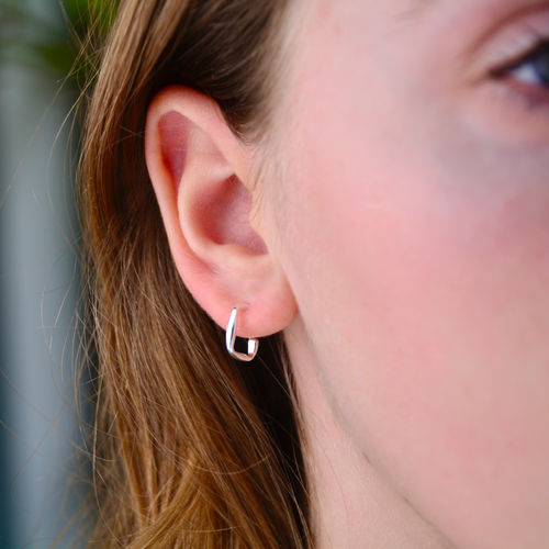 Sterling Silver Square Little...