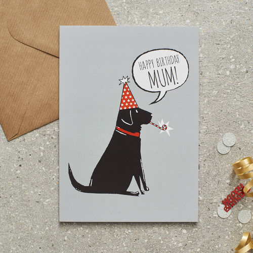 Black Labrador Mum Birthday...