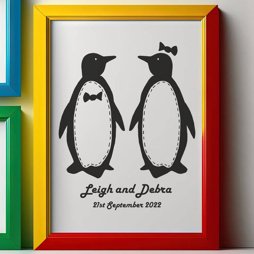 Personalised Penguin Pair...