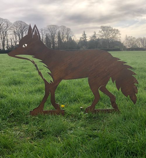 Fox Statue , Garden Feature ,...