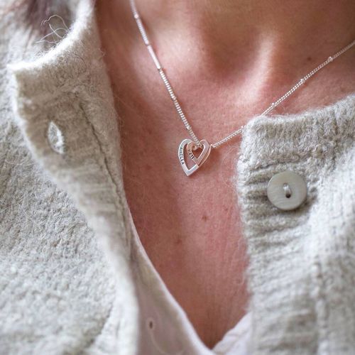 Personalised Double Heart...