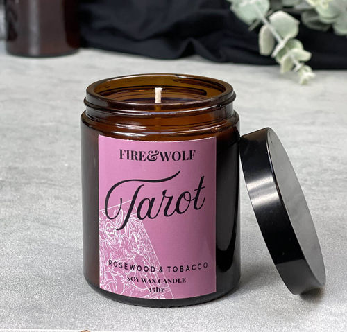 Tarot Candle - Rosewood And...