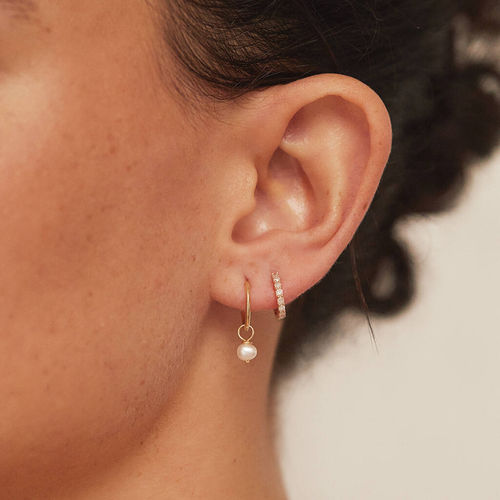 Silver Or Gold Small Pearl...