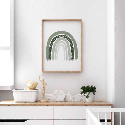 Nursery Rainbow Poster