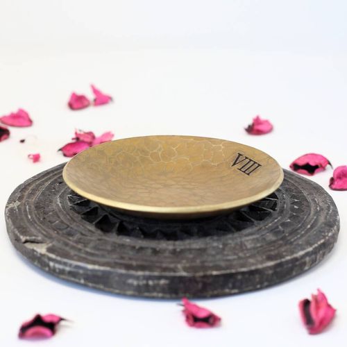 8th Anniversary Bronze Dish,...